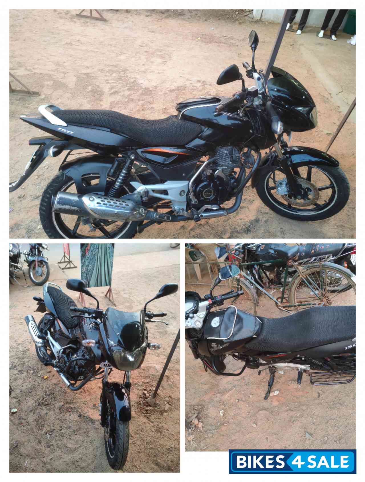 Black Bajaj Pulsar 150