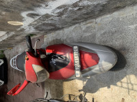 Red TVS Scooty Pep