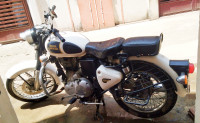 Ash White Royal Enfield Classic 350