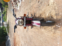 Maroon Royal Enfield Classic Chrome