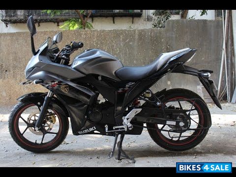 Grey Suzuki Gixxer SF