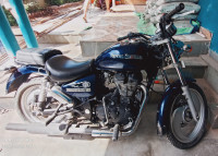 Dark Blue Royal Enfield Thunderbird 350