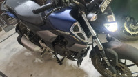 Blue Yamaha FZ-S FI V3