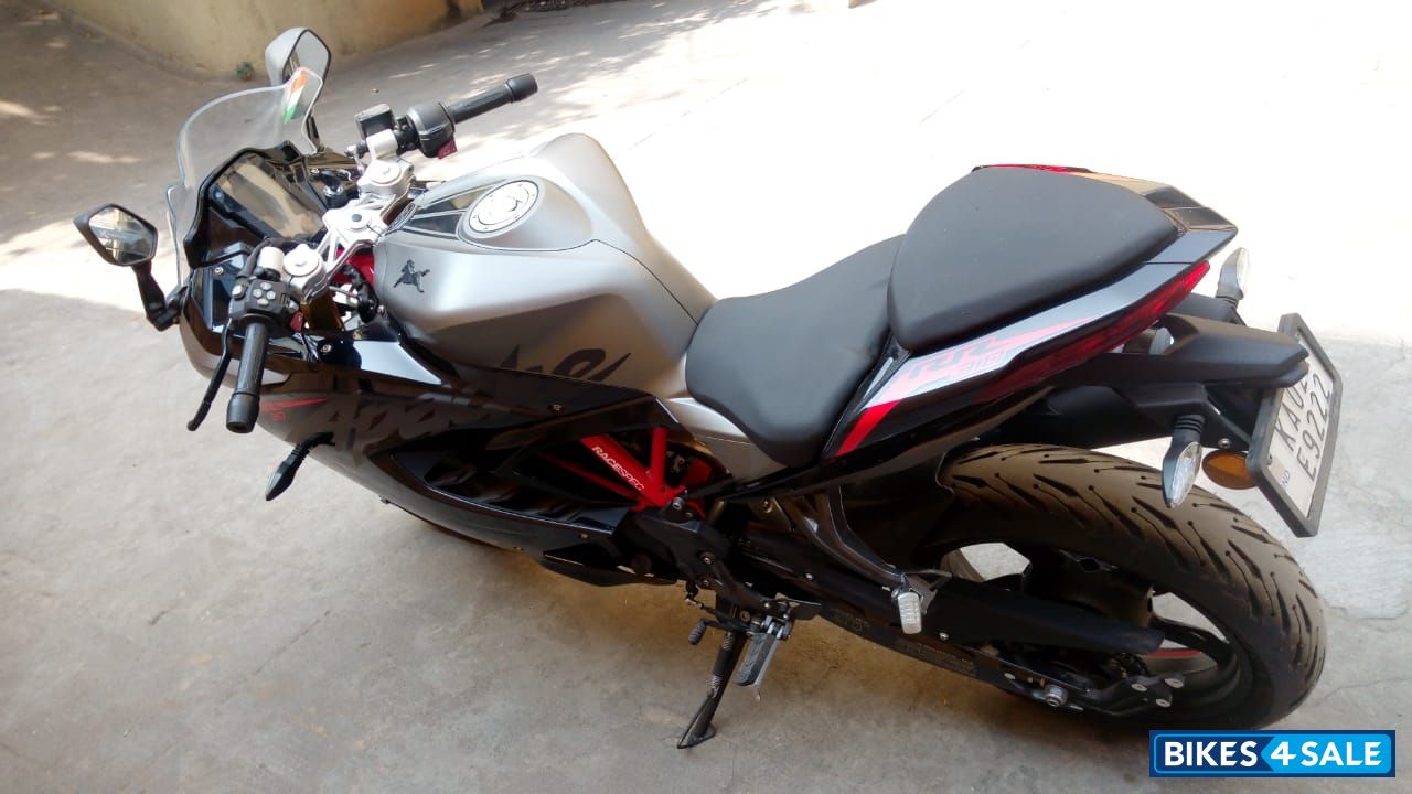 Grey TVS Apache RR 310 2020