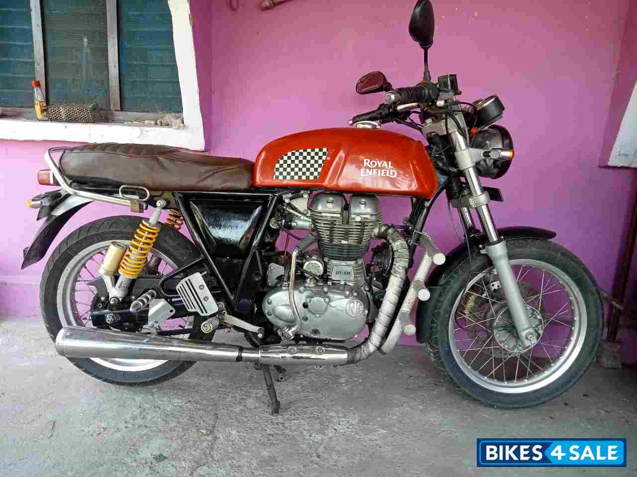 Red Royal Enfield Continental GT 535 Red Royal Enfield Continental GT 535