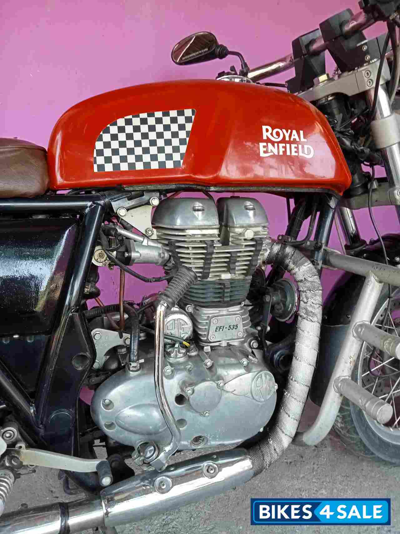 Red Royal Enfield Continental GT 535 Red Royal Enfield Continental GT 535