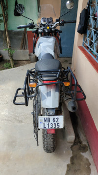 Gray Royal Enfield Himalayan