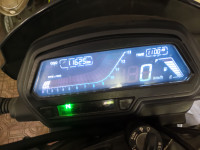 White Bajaj Dominar 400 Disc