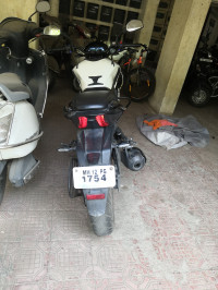 White Bajaj Dominar 400 Disc