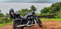 Black Harley Davidson Iron 883