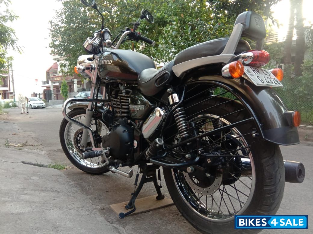 Lightning Black Royal Enfield Thunderbird 350