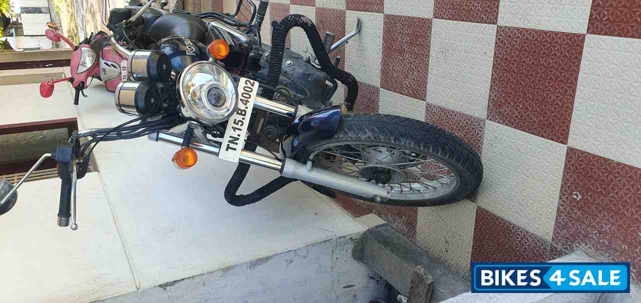 Blue Royal Enfield Thunderbird TwinSpark 350