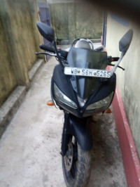 Black Yamaha Fazer