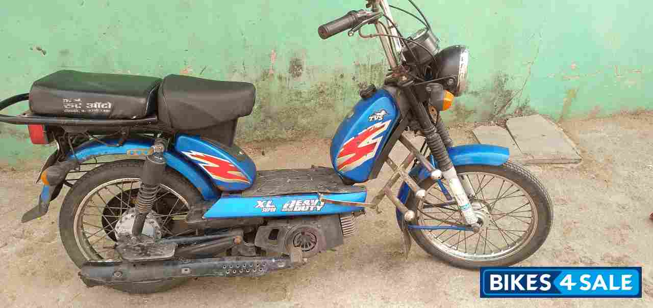 Blue TVS XL Super Heavy Duty