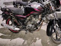 Black & Purple Bajaj Discover DTSi 150