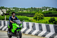 Green Kawasaki Ninja 650R