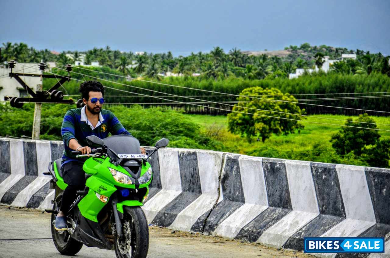 Green Kawasaki Ninja 650R Green Kawasaki Ninja 650R
