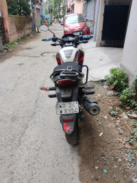 White And Red Honda Unicorn Dazzler