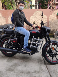 Black Royal Enfield Classic Stealth Black