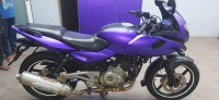 Purple Bajaj Pulsar 220F