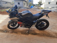 Grey Yamaha YZF R15 V3 BS6