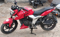 Red TVS Apache RTR 160 4V