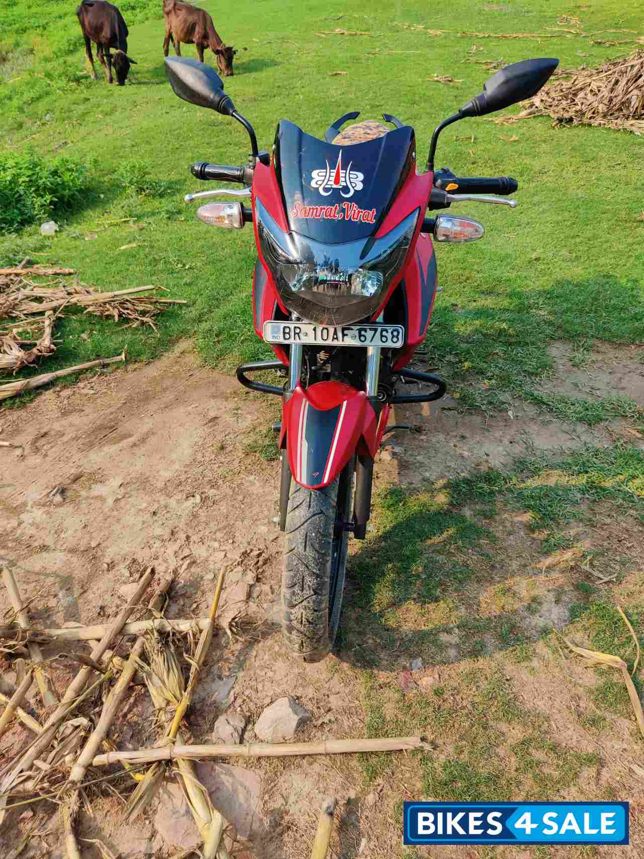 Mett Red TVS Apache RTR 160 BS VI