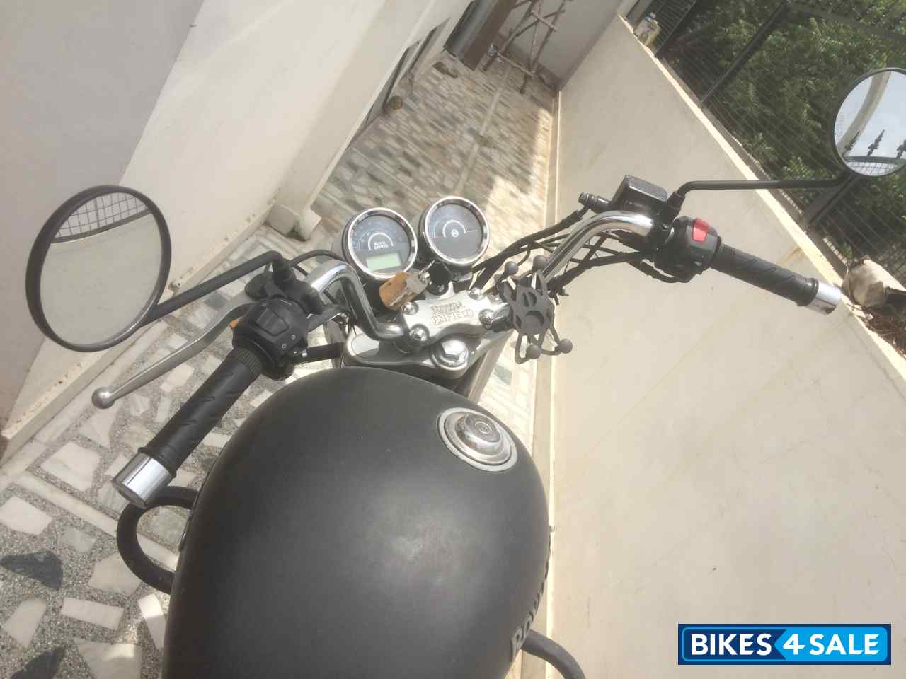 Matt Black Royal Enfield Thunderbird 500