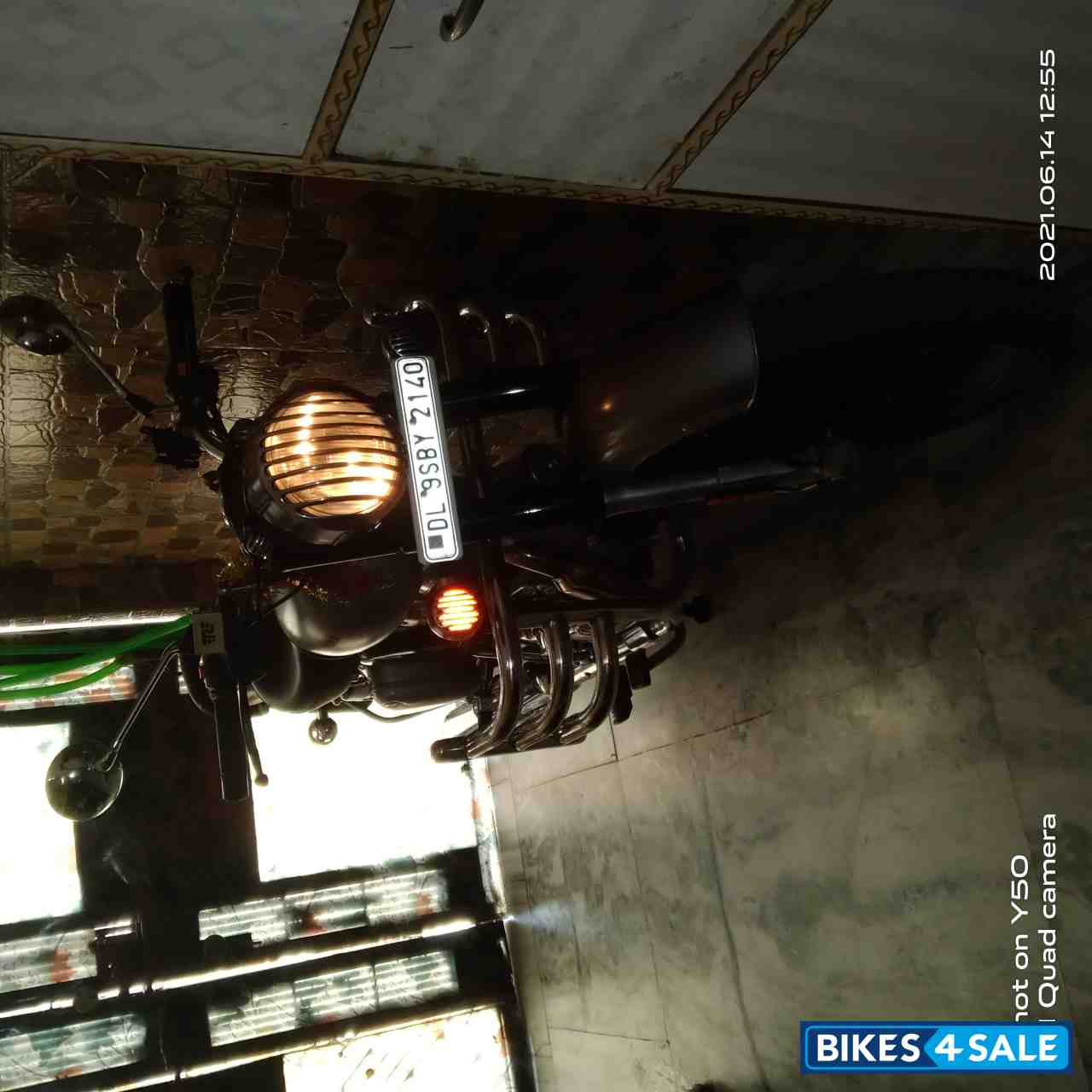 Gun Metal Grey Royal Enfield Classic 350 Dual Channel BS6