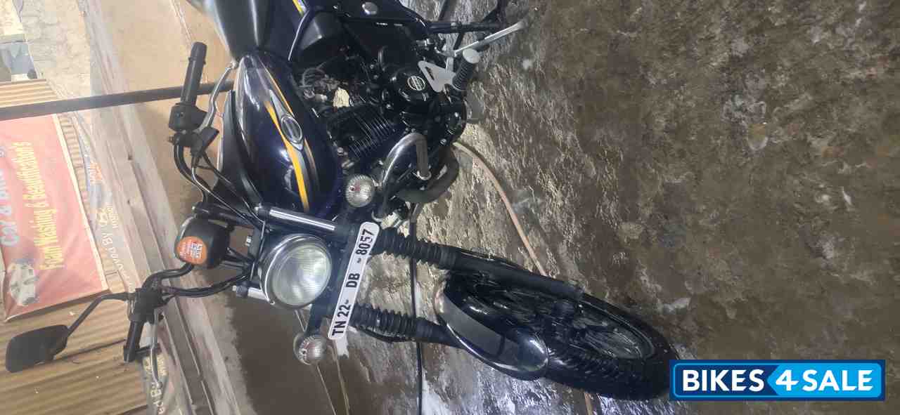 Dark Blue Bajaj Avenger Street 150