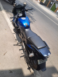 Blue Bajaj Pulsar 220F