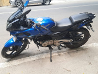 Blue Bajaj Pulsar 220F