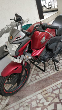 Red Honda CB Trigger