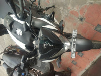 White Bajaj Pulsar 200 NS ABS
