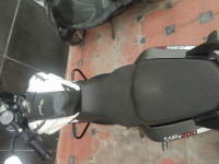 White Bajaj Pulsar 200 NS ABS