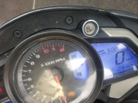 White Bajaj Pulsar 200 NS ABS