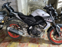 Ice White Yamaha MT-15 BS6