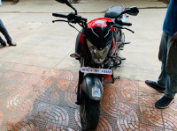Red Bajaj Pulsar 200 NS ABS