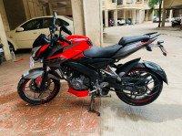 Red Bajaj Pulsar 200 NS ABS