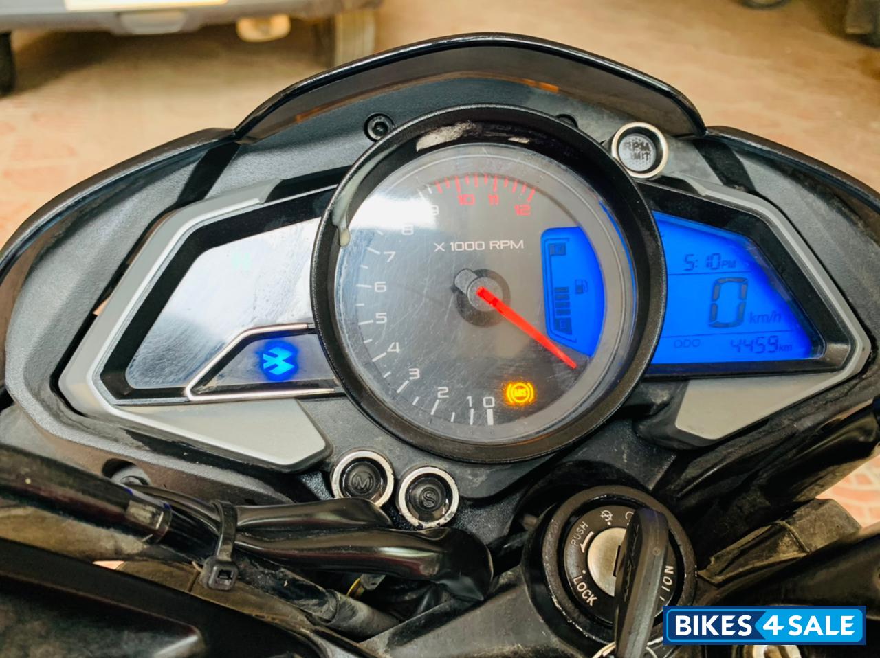 Red Bajaj Pulsar 200 NS ABS