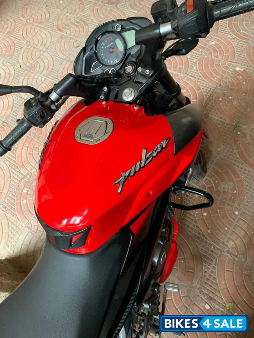 Red Bajaj Pulsar 200 NS ABS