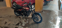 Black & Dark Red Bajaj Avenger Street 150