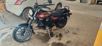 Black & Dark Red Bajaj Avenger Street 150