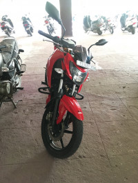 Racing Red TVS Apache RTR 160 4V