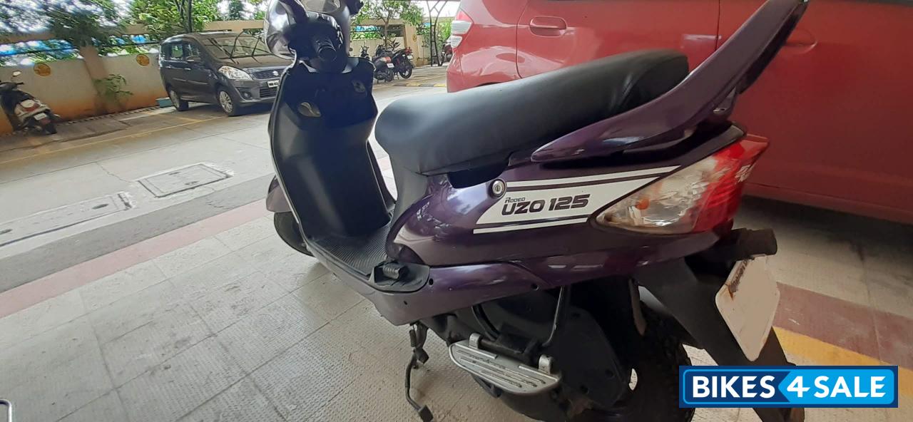 Purple Mahindra Rodeo UZO 125 Purple Mahindra Rodeo UZO 125