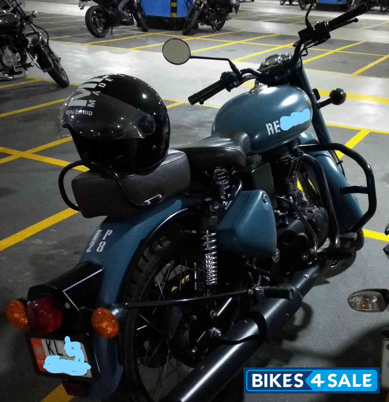 Royal Enfield Classic Signals Airborne Blue