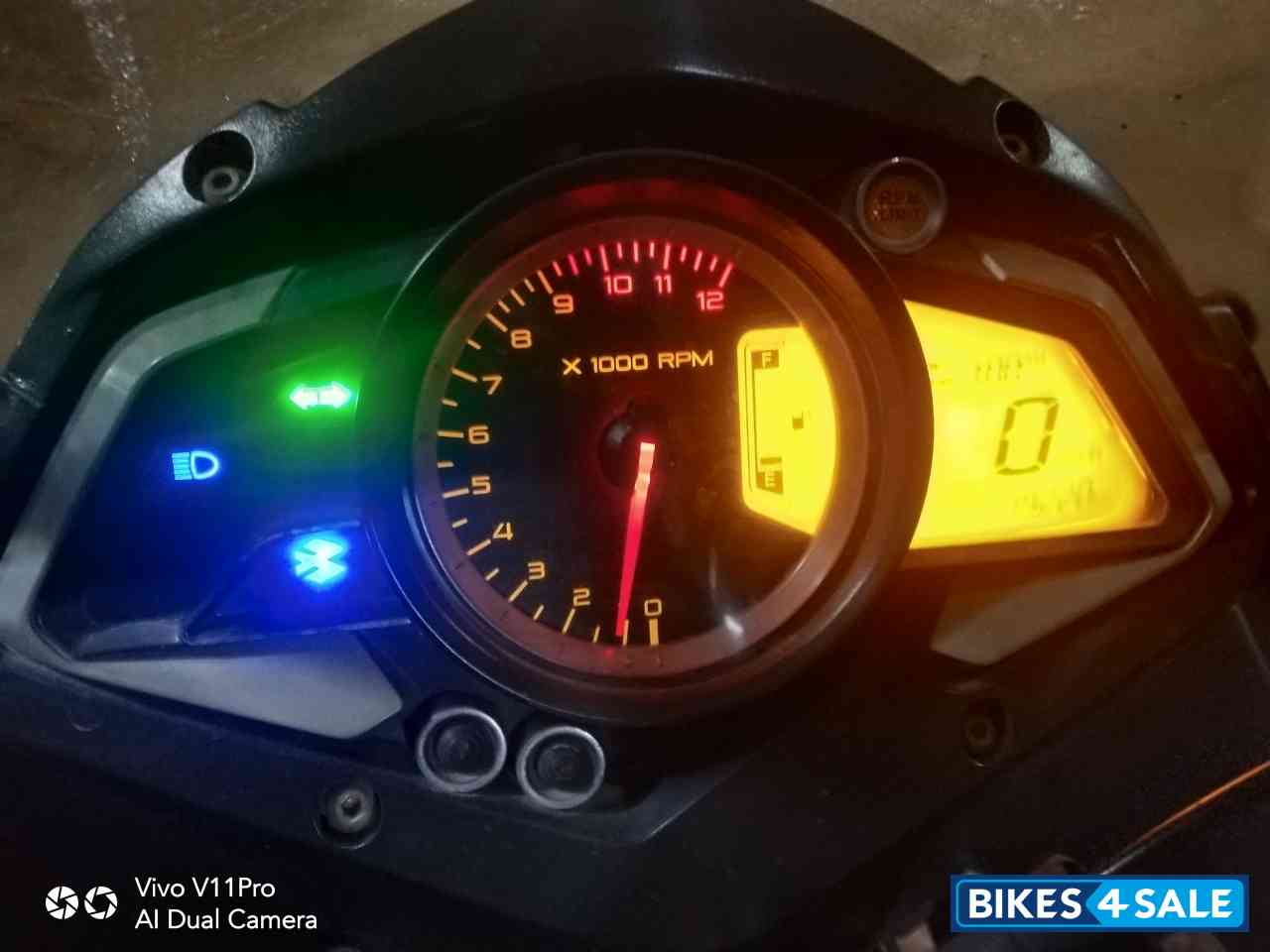 Red Bajaj Pulsar AS 150