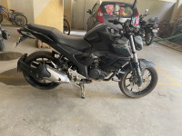 Black Yamaha FZ-S FI V3 BS6