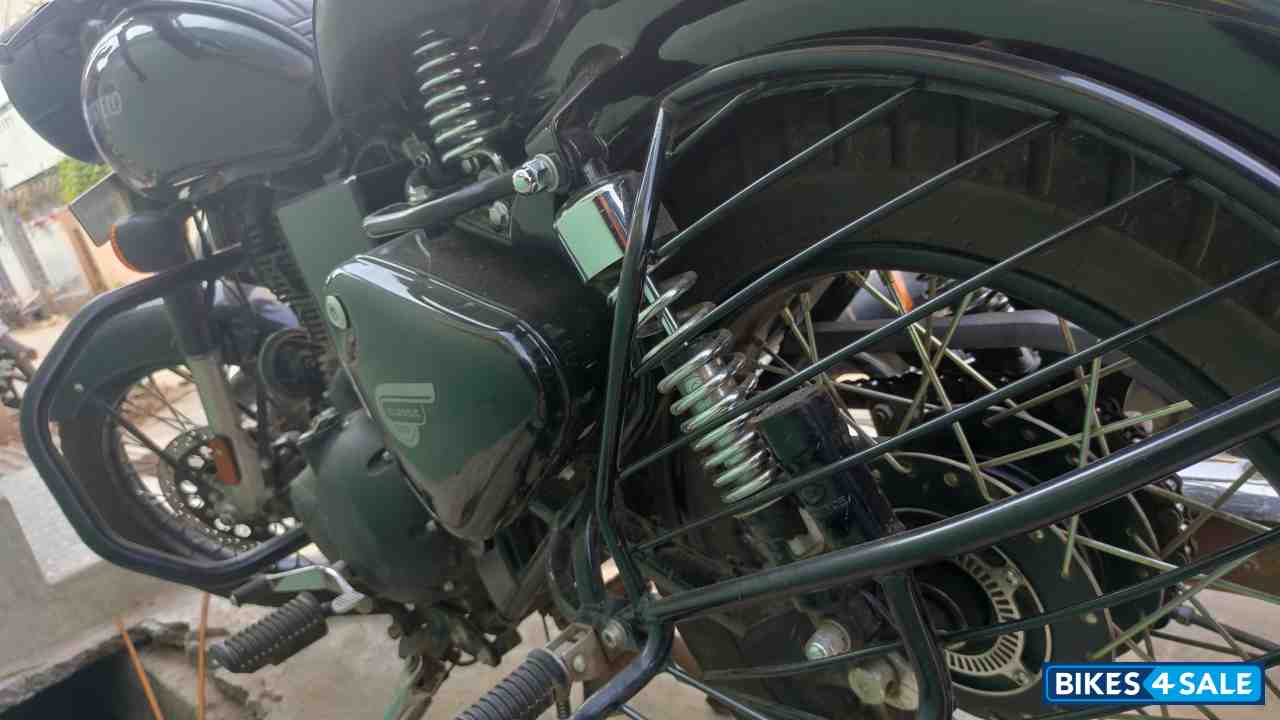 Efi Pure Black Royal Enfield Classic 350 Single Channel BS6