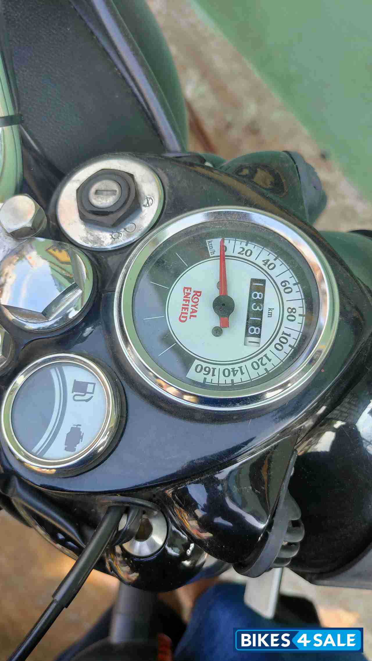 Efi Pure Black Royal Enfield Classic 350 Single Channel BS6